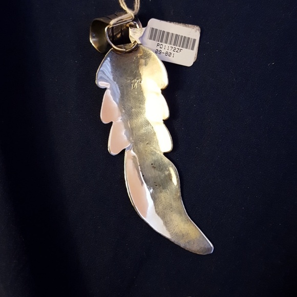 *SOLD* Feather pendant - Picture 3 of 3
